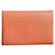 Porte-monnaie Hermès Calvi en cuir de chèvre rose  - vue 3