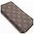 Zippy Geldbörse Monogram Louis Vuitton Braun - Ansicht 3