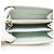 Cartera Zippy Damierious Louis Vuitton Blanco Azul Verde - vista 9