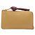 Loewe glänzender Nappa-Leder-Knoten-Münz-Kartenhalter Bordeaux Gelb