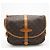 Borsa a Spalla Saumur 30 Monogramma Louis Vuitton Marrone - vista 3
