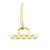 Collana Tasaki Balance Petite D'oro - vista 3