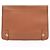 Pochette en cuir Couchel Dogon Meeting d'Hermès Marron