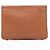 Pochette en cuir Couchel Dogon Meeting d'Hermès Marron - vue 2
