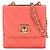Bolso de hombro Chanel Trendy CC Matelassé con cadena Rosa
