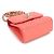Bolso de hombro Chanel Trendy CC Matelassé con cadena Rosa - vista 5