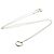 Tiffany & Co Tiffany Open Heart Platin-Halskette Silber - Ansicht 14