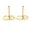 Orecchini Gucci GG Running in oro 18K D'oro - vista 5