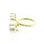 Anello Balance Tasaki in oro giallo 18K D'oro - vista 2