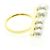 Anello Balance Tasaki in oro giallo 18K D'oro - vista 4