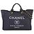 Timeless Chanel Deauville GM Borsa 2 in 1 con Catena Nero Grigio antracite