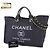 Timeless Chanel Deauville GM Borsa 2 in 1 con Catena Nero Grigio antracite - vista 2