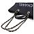 Timeless Chanel Deauville GM Borsa 2 in 1 con Catena Nero Grigio antracite - vista 6