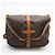 Borsa a Spalla Saumur 30 Monogram Louis Vuitton Marrone - vista 3