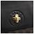 Céline Borsa a Spalla in Tela Macadam CELINE in Pelle PVC Nera e Dorata Auth 171442V Nero D'oro - vista 14