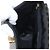 Céline Borsa a Spalla in Tela Macadam CELINE in Pelle PVC Nera e Dorata Auth 171442V Nero D'oro - vista 19