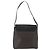 Céline Borsa a Spalla in Tela Macadam CELINE in Pelle PVC Nera e Dorata Auth 171442V Nero D'oro - vista 3