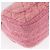 CHANEL Mini Matelassé 15 Bolsa de Ombro com Corrente Lã Rosa Ouro CC Auth 173407SAM Dourado - vista 13