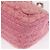CHANEL Mini Matelassé 15 Bolsa de Ombro com Corrente Lã Rosa Ouro CC Auth 173407SAM Dourado - vista 14