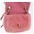CHANEL Mini Matelassé 15 Bolsa de Ombro com Corrente Lã Rosa Ouro CC Auth 173407SAM Dourado - vista 18