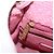 CHANEL Mini Matelassé 15 Bolsa de Ombro com Corrente Lã Rosa Ouro CC Auth 173407SAM Dourado - vista 24