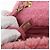 CHANEL Mini Matelassé 15 Bolsa de Ombro com Corrente Lã Rosa Ouro CC Auth 173407SAM Dourado - vista 27