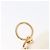 LOUIS VUITTON Llavero Snow Vivienne Blanco M00554 LV Auth BA11149M Dorado - vista 10