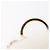 LOUIS VUITTON Llavero Snow Vivienne Blanco M00554 LV Auth BA11149M Dorado - vista 11