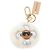 LOUIS VUITTON Llavero Snow Vivienne Blanco M00554 LV Auth BA11149M Dorado - vista 2