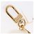 LOUIS VUITTON Llavero Snow Vivienne Blanco M00554 LV Auth BA11149M Dorado - vista 4