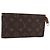 LOUIS VUITTON Monogram Bucket GM Accessory Pouch LV Auth 172503