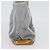 PRADA Mesh Sporttasche aus Nylon mit lackiertem Leder Grau Silber Auth 173584 Braun - Ansicht 4