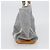 PRADA Mesh Sporttasche aus Nylon mit lackiertem Leder Grau Silber Auth 173584 Braun - Ansicht 5