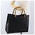 Borsa Tote in Pelle Nera e Oro GUCCI Bamboo 002 0260 Auth LNZ335 Nero D'oro - vista 27