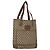 Borsa Sherry Line GG Supreme Web di GUCCI in PVC beige e oro 002 904 0223 Auth 172936 D'oro