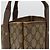 Borsa Sherry Line GG Supreme Web di GUCCI in PVC beige e oro 002 904 0223 Auth 172936 D'oro - vista 5