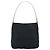 Borsa a Spalla PRADA in Nylon Nero Argento Autentica gh1829 - vista 3
