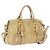 PRADA Borsa a mano in pelle 2 in 1 avorio oro Auth 173213 D'oro Crudo