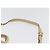 PRADA Borsa a mano in pelle 2 in 1 avorio oro Auth 173213 D'oro Crudo - vista 11