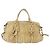 PRADA Borsa a mano in pelle 2 in 1 avorio oro Auth 173213 D'oro Crudo - vista 2