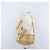 PRADA Borsa a mano in pelle 2 in 1 avorio oro Auth 173213 D'oro Crudo - vista 27
