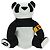 Dolce & Gabbana DOLCE&GABBANA D&G x Jujutsu Kaisen Borsa Eco Panda Nylon Nero Bianco Auth 166972SM - vista 2