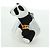 Dolce & Gabbana DOLCE&GABBANA D&G x Jujutsu Kaisen Borsa Eco Panda Nylon Nero Bianco Auth 166972SM - vista 4