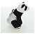 Dolce & Gabbana DOLCE&GABBANA D&G x Jujutsu Kaisen Borsa Eco Panda Nylon Nero Bianco Auth 166972SM - vista 5