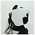 Dolce & Gabbana DOLCE&GABBANA D&G x Jujutsu Kaisen Borsa Eco Panda Nylon Nero Bianco Auth 166972SM - vista 6