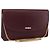 Borsa a Spalla in Pelle Bordeaux con Catena Christian Dior Oro Auth ka2740