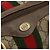 Borsa Boston in PVC beige e oro della linea Sherry GG Supreme di GUCCI 58 02 007 Auth LNZ480 D'oro - vista 14