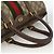 Borsa Boston in PVC beige e oro della linea Sherry GG Supreme di GUCCI 58 02 007 Auth LNZ480 D'oro - vista 7