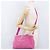 PRADA Borsa Canapa PM in tela 2way Rosa Oro Auth LNZ478 D'oro - vista 25