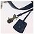 Céline Borsa a mano CELINE in pelle blu argento Auth 173519 - vista 15